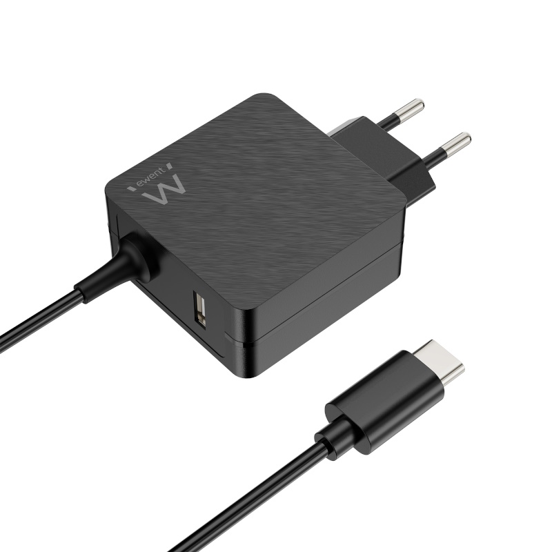 Caricatore a muro USB-C con PD 45W con USB-A